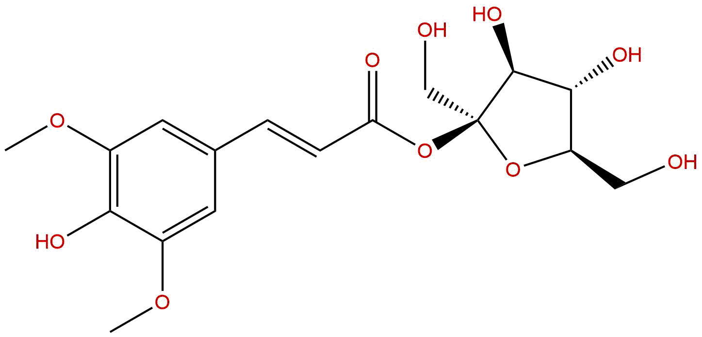 2-O-sinapoyl-fructoside