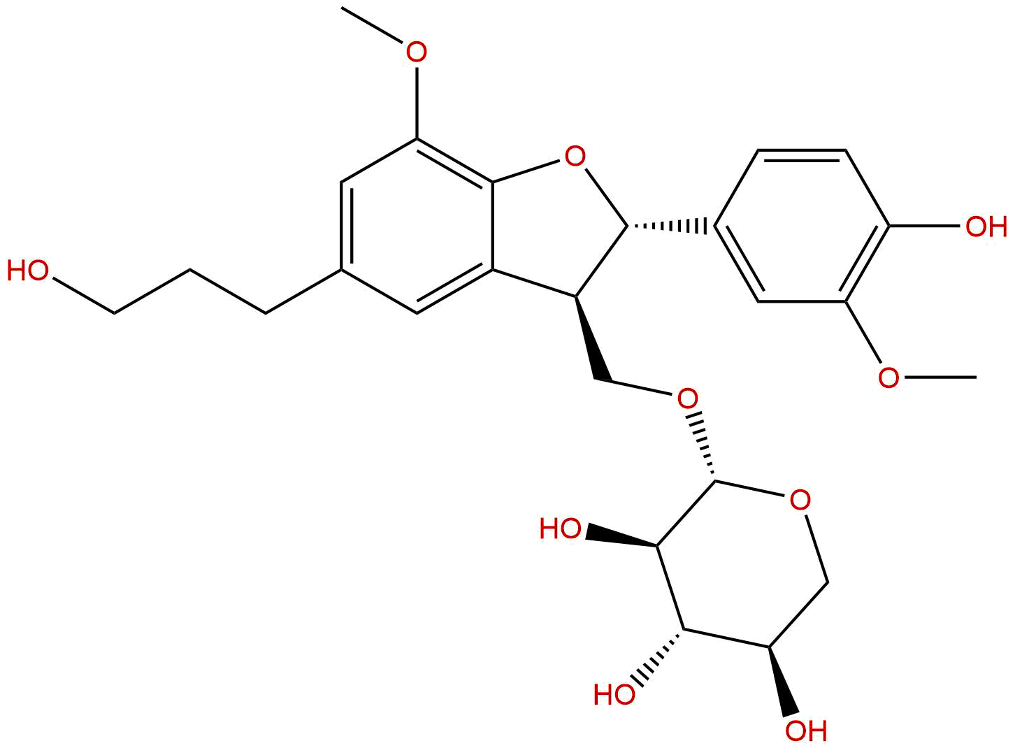 Dihydrodehydrodiconiferyl alcohol 9-O-β-D-xylopyranoside