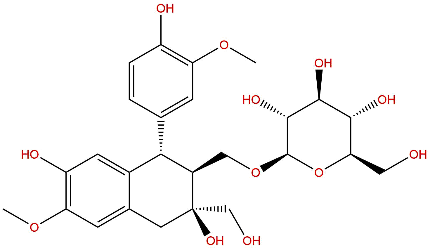 Cycloolivil-9-O-β-D-glucopyranoside