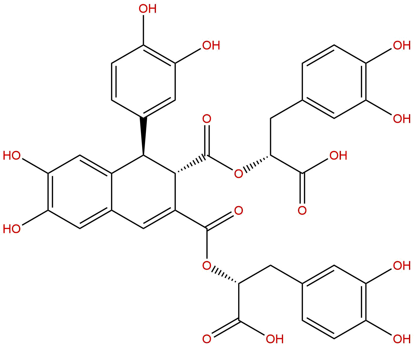 Caffeic acid tetramer