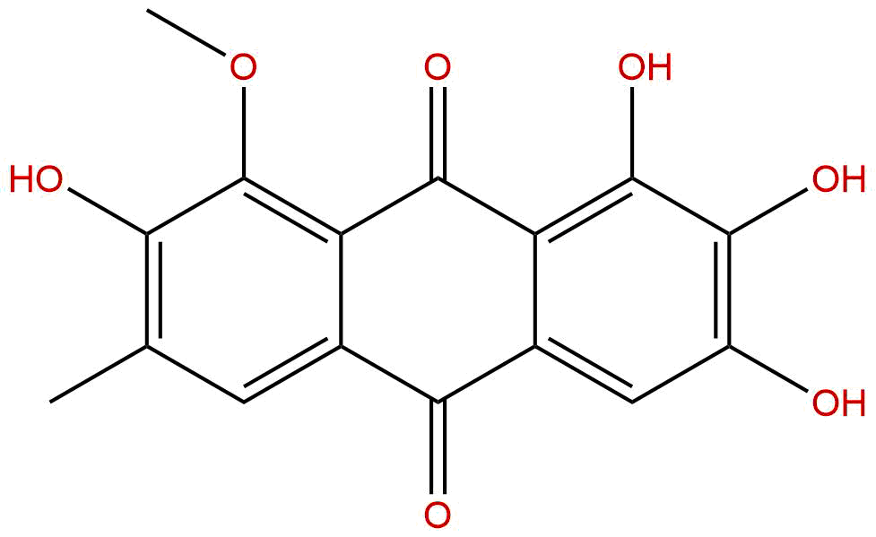 1,2,3,7-Tetrahydroxy-8-methoxy-6-methyl-9,10-anthracenedione