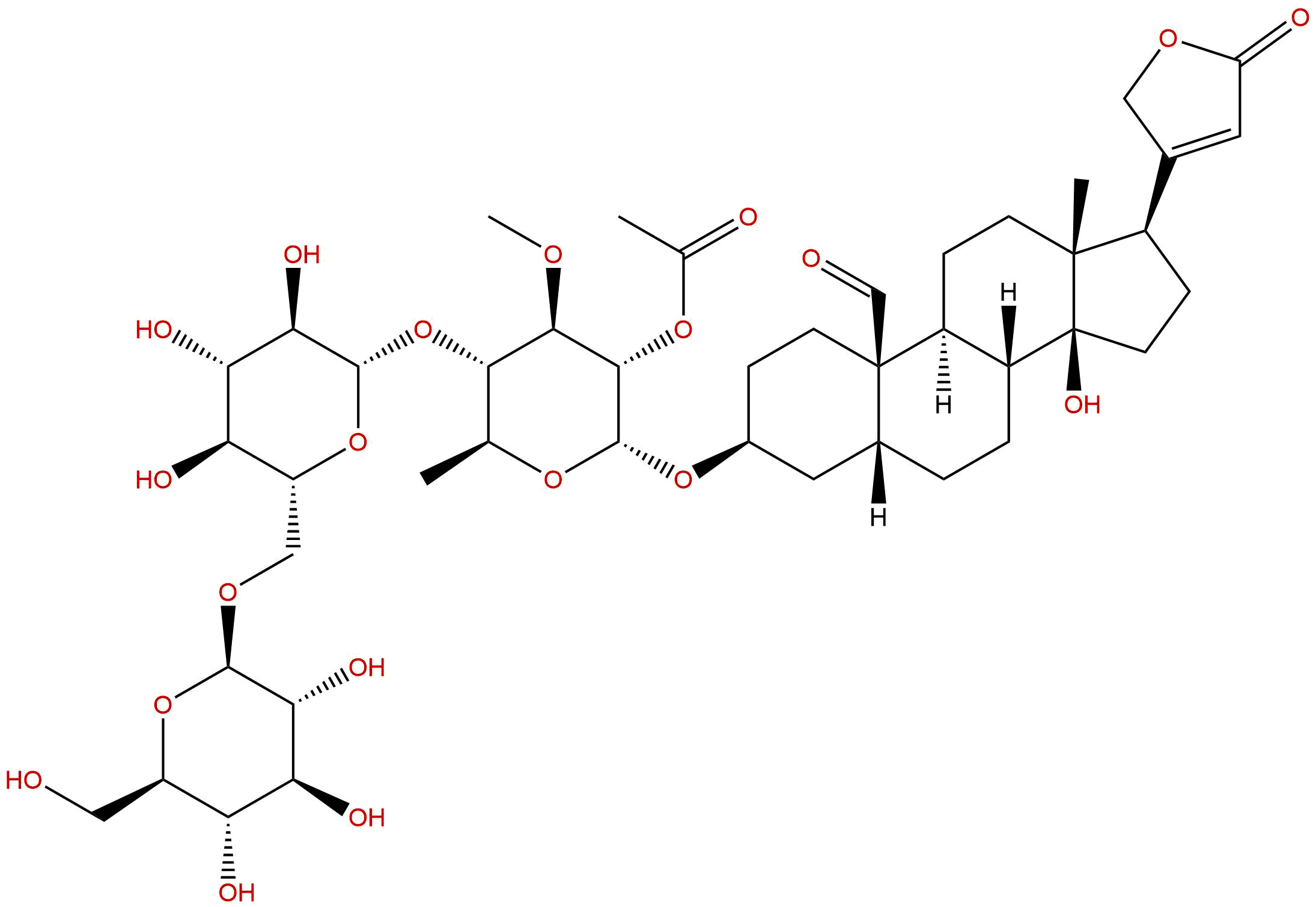 2'-O-Acetylthevetin A