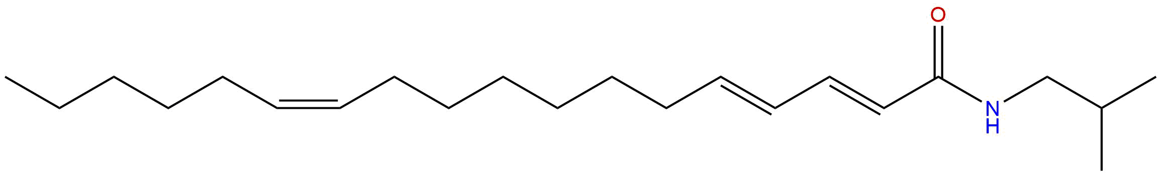 (2E,4E,12Z)-N-(2-Methylpropyl)-2,4,12-octadecatrienamide