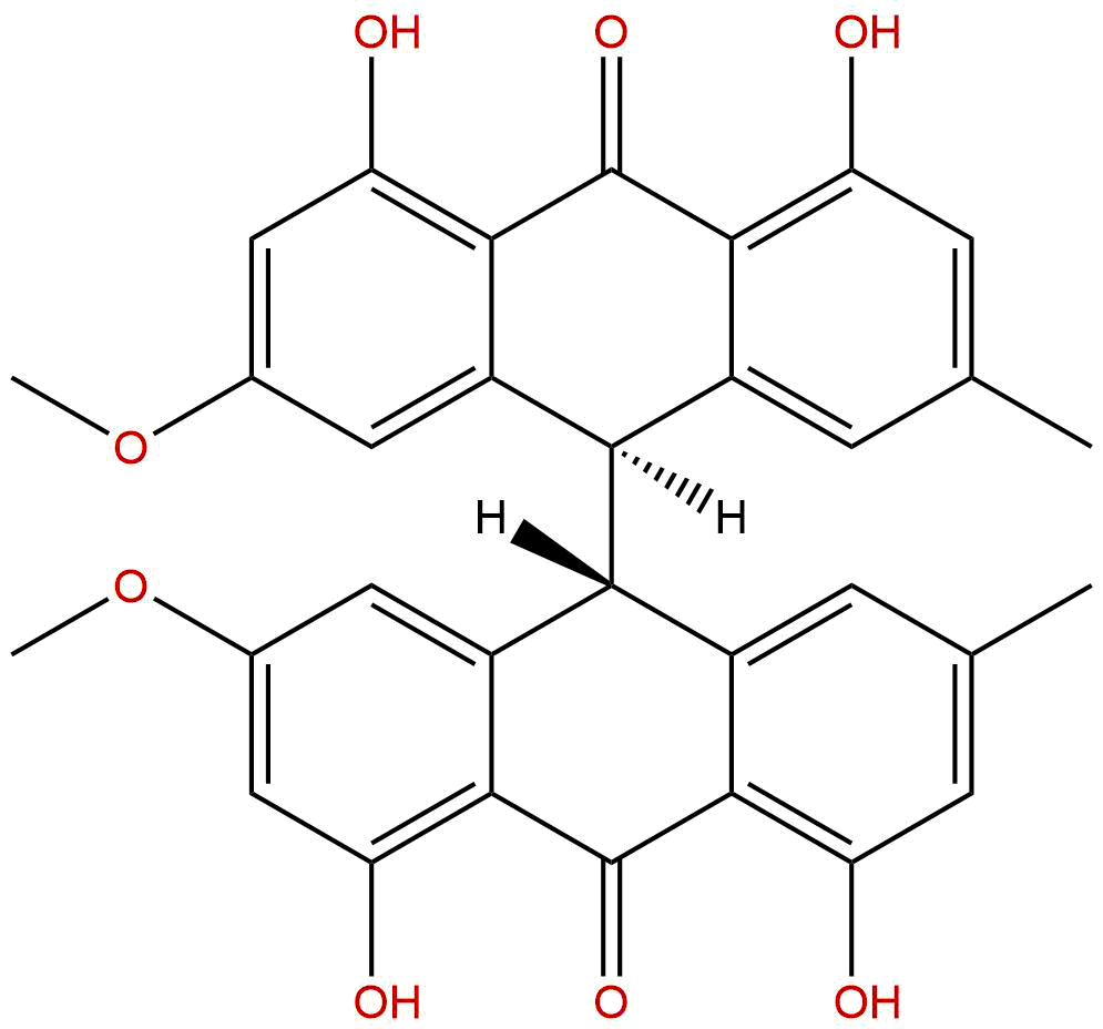 trans-Physcion bianthrone
