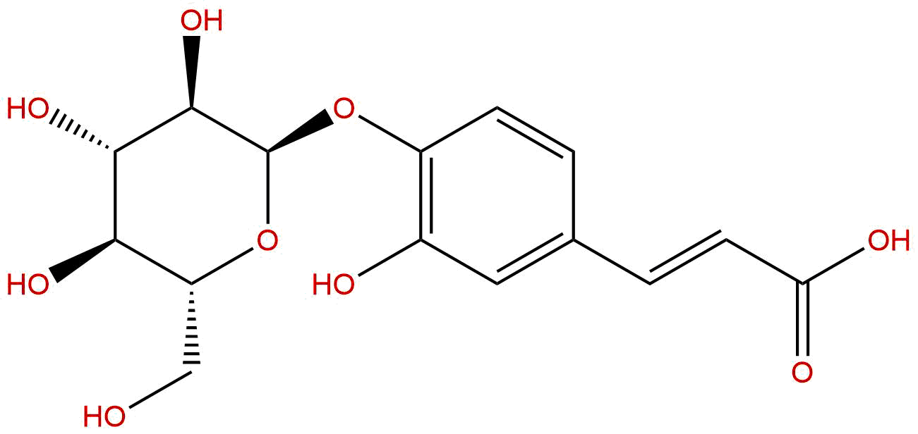 Caffeic acid 4-O-glucoside
