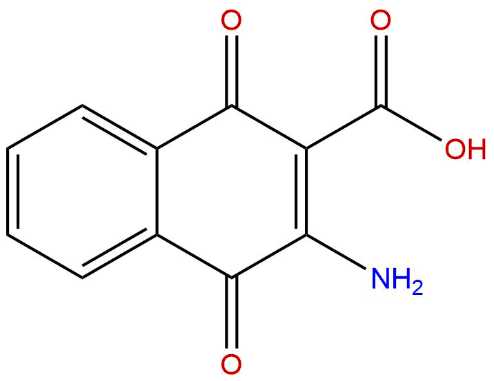 2-Amino-3-carboxy-1,4-naphthoquinone