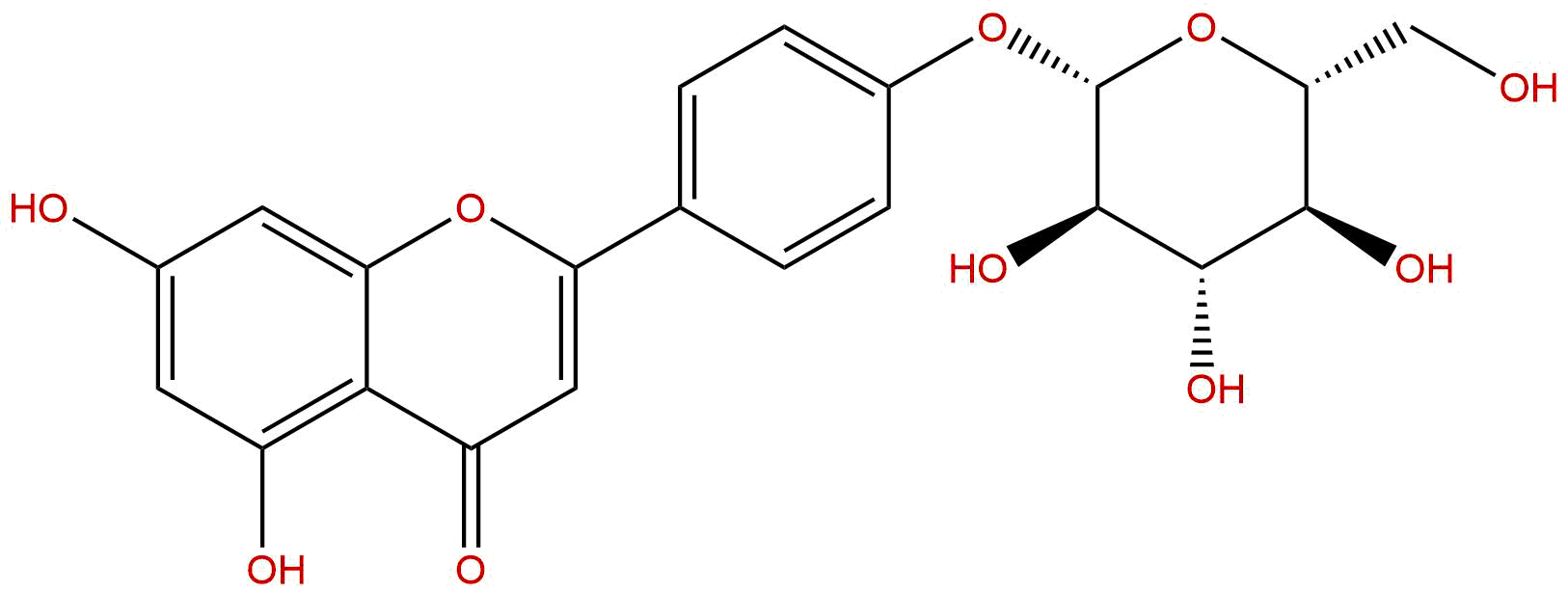 Apigenin 4'-O-β-D-glucopyranoside