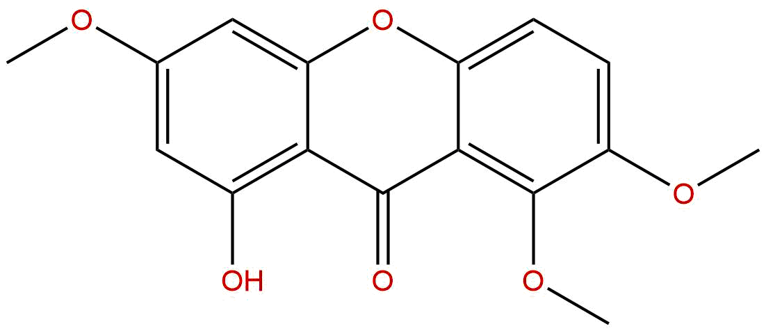 1-Hydroxy-3,7,8-trimethoxyxanthone