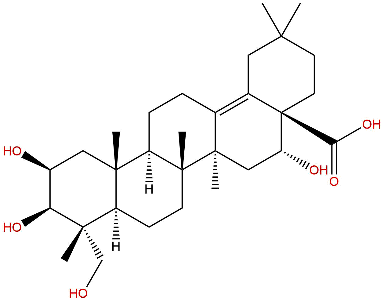 (2β,3β,4α,16α)-2,3,16,23-Tetrahydroxyolean-13(18)-en-28-oic acid