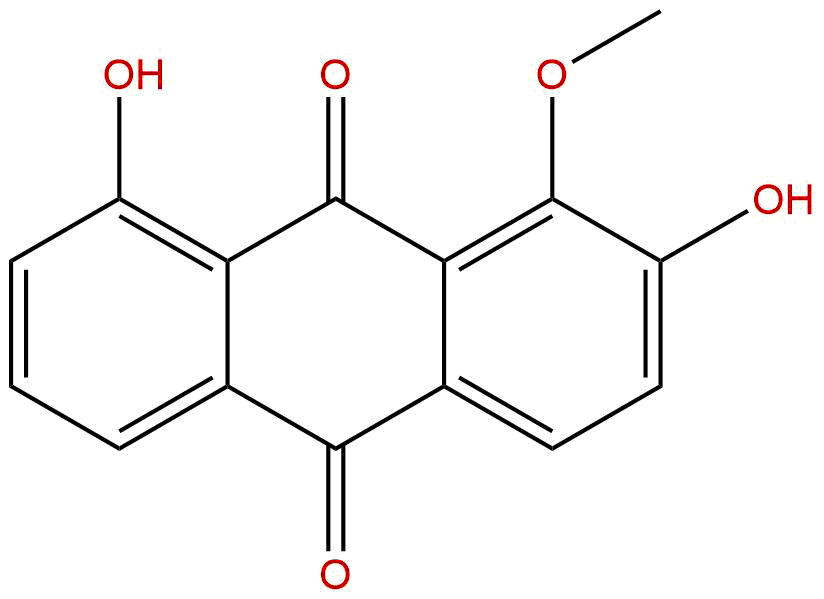 2,8-Dihydroxy-1-methoxyanthracene-9,10-dione