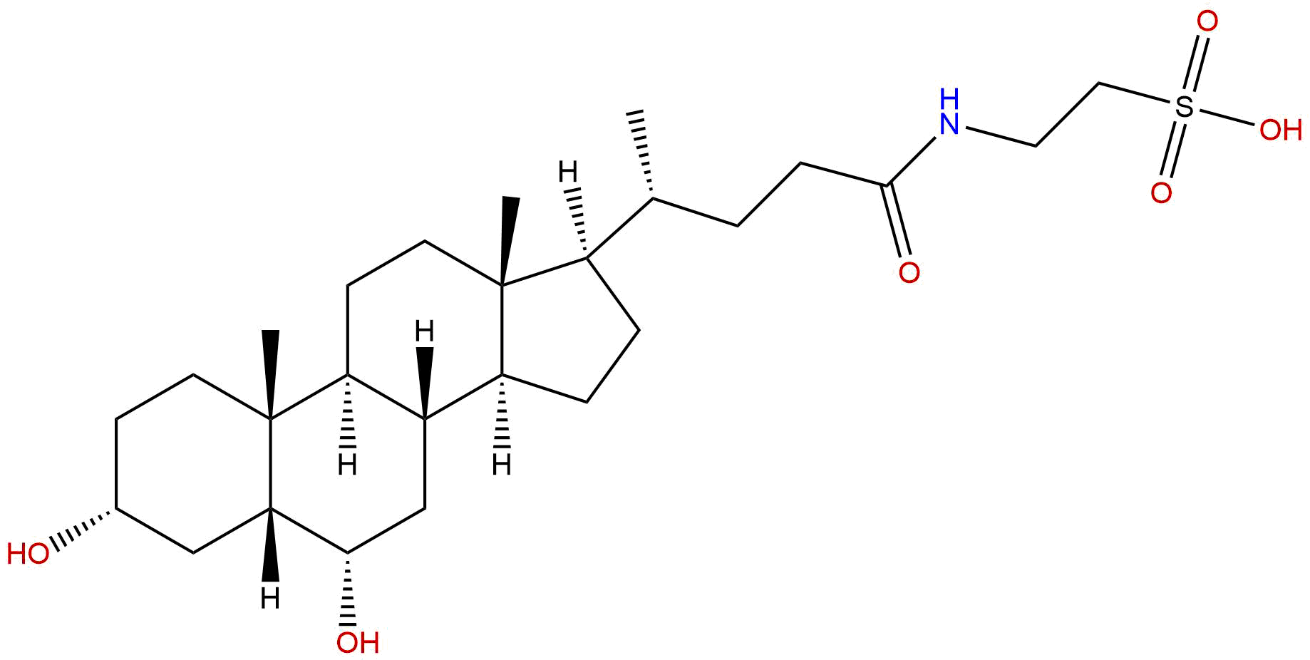 Taurohyodeoxycholic acid