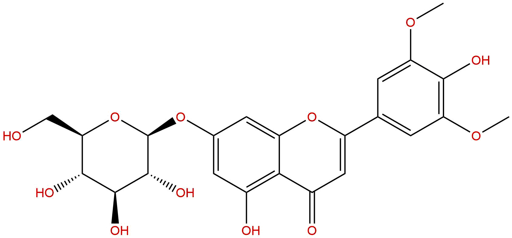 Tricine 7-Glucoside
