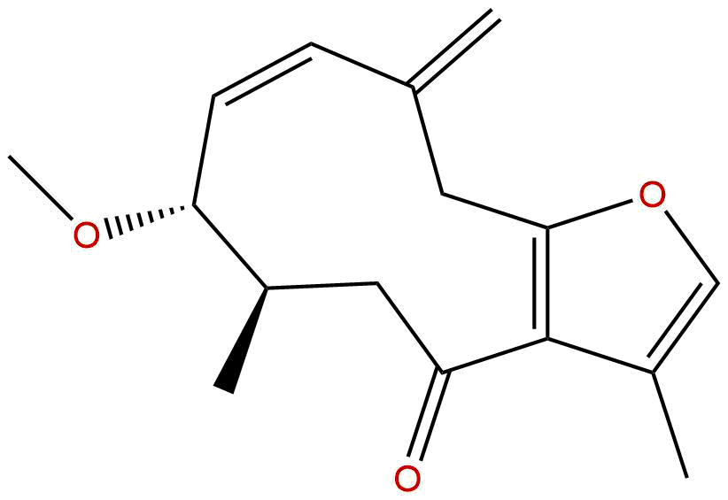 (1E)-3-Methoxy-8,12-epoxygermacra-1,7,10,11-tetraen-6-one