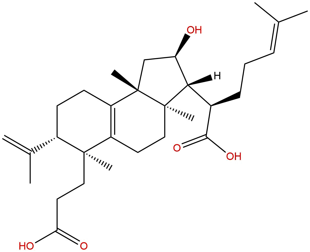 Poricoic acid G