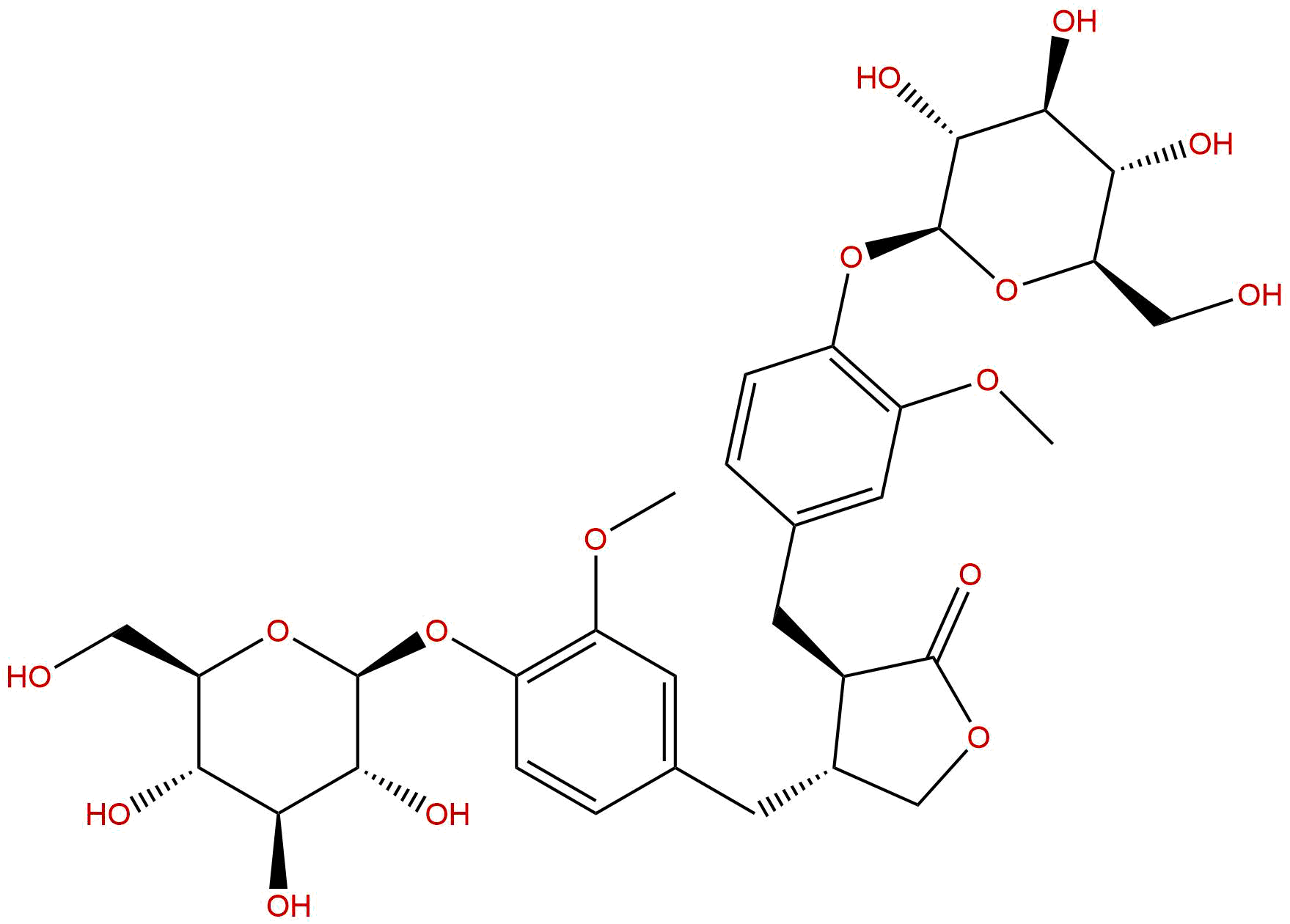 (8R,8'R)-Matairesinol 4,4'-di-O-β-D-glucopyranoside