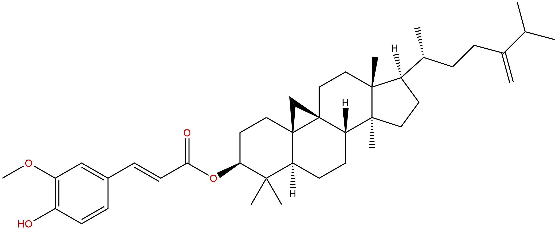 24-Methylene cycloartanyl ferulate