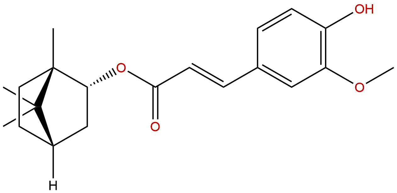 (-)-Bornyl ferulate