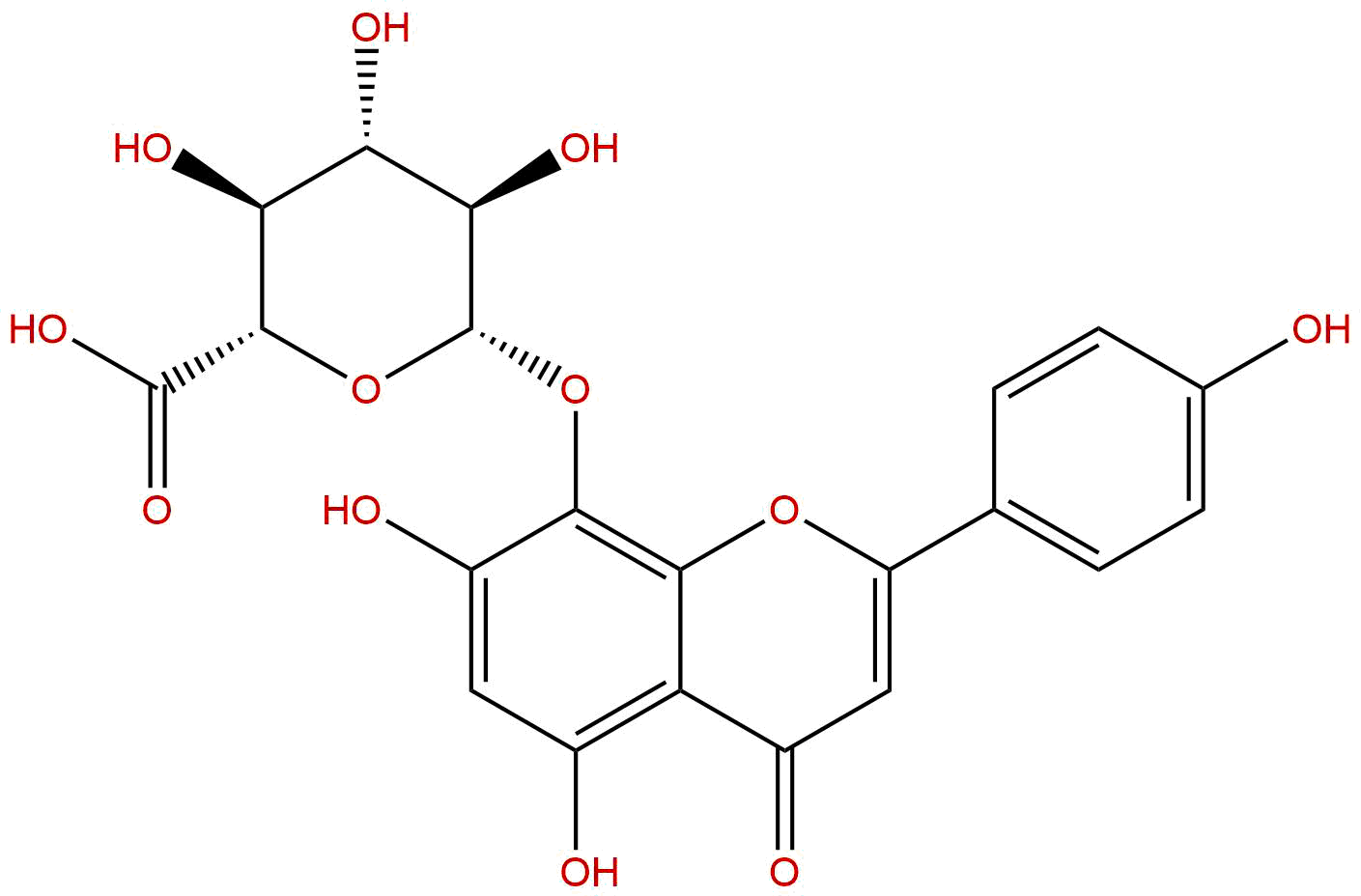 Isoscutellarein 8-O-β-D-glucuronide
