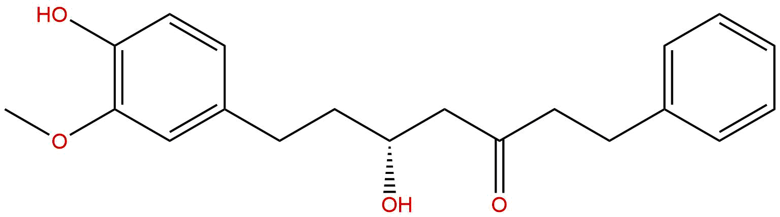 (5R)-5-Hydroxy-7-(4-hydroxy-3-methoxyphenyl)-1-phenyl-3-heptanone