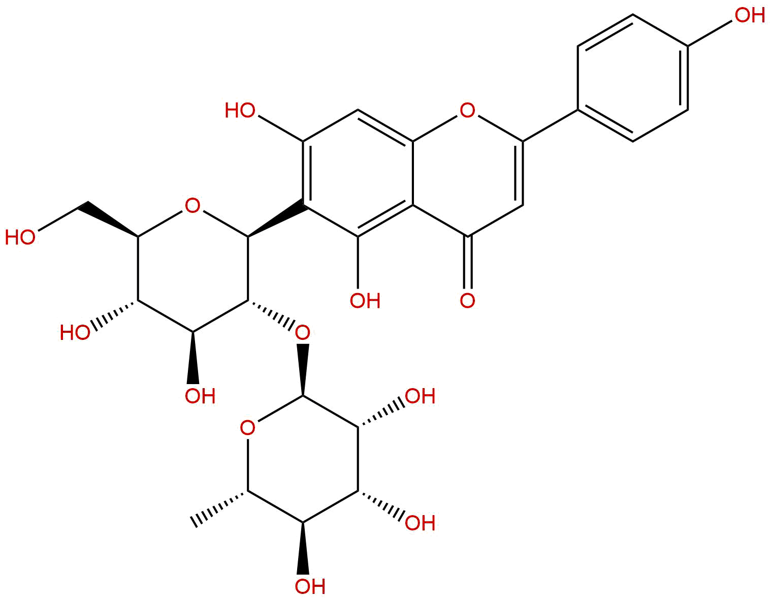Isovitexin 2''-O -rhamnoside