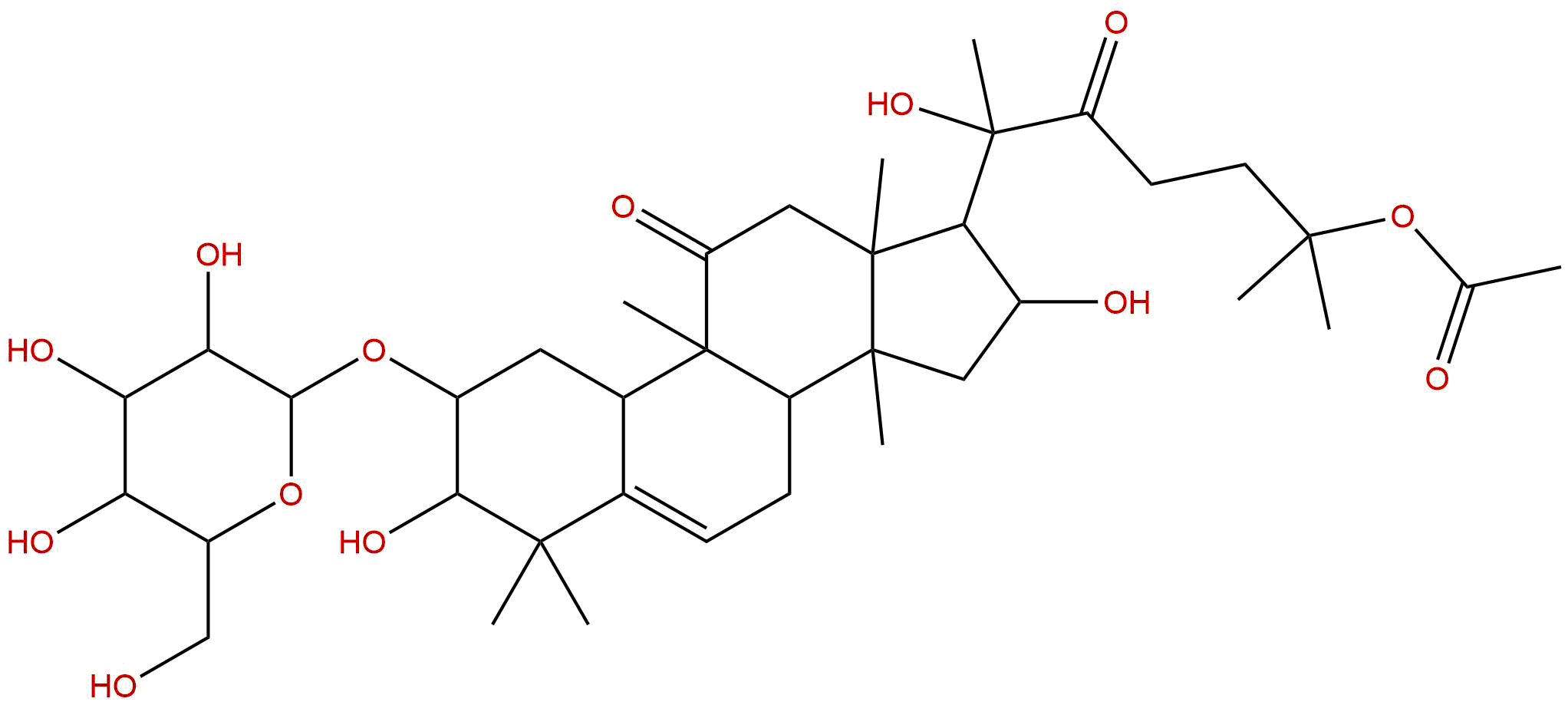 Cucurbitacin IIa 2-O-glucoside
