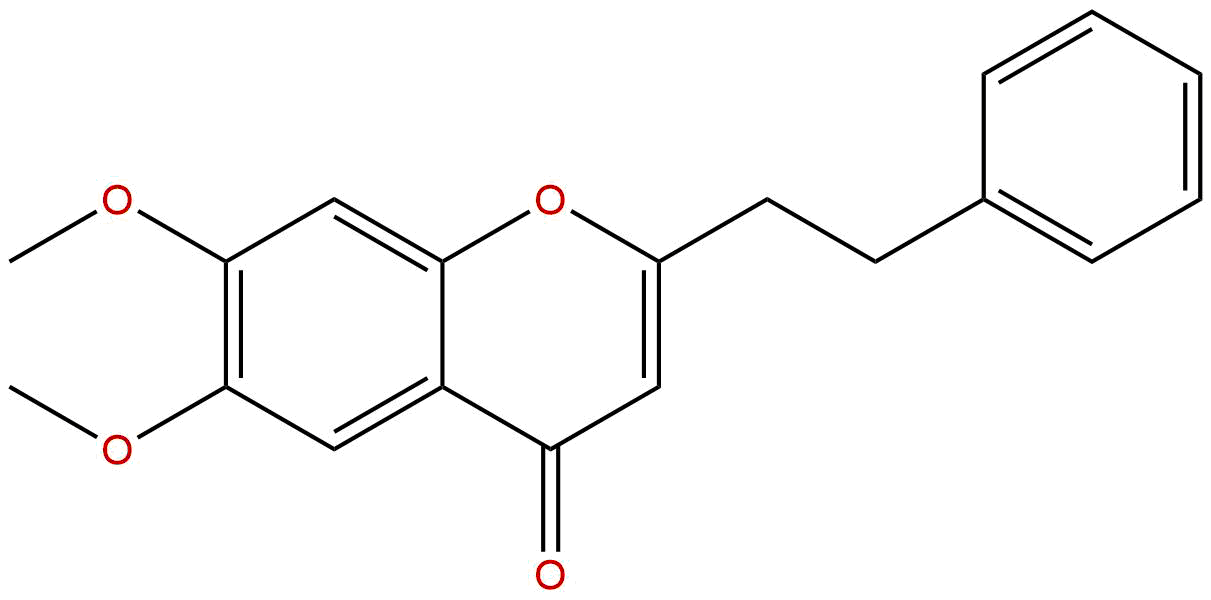 6,7-Dimethoxy-2-phenethylchromone