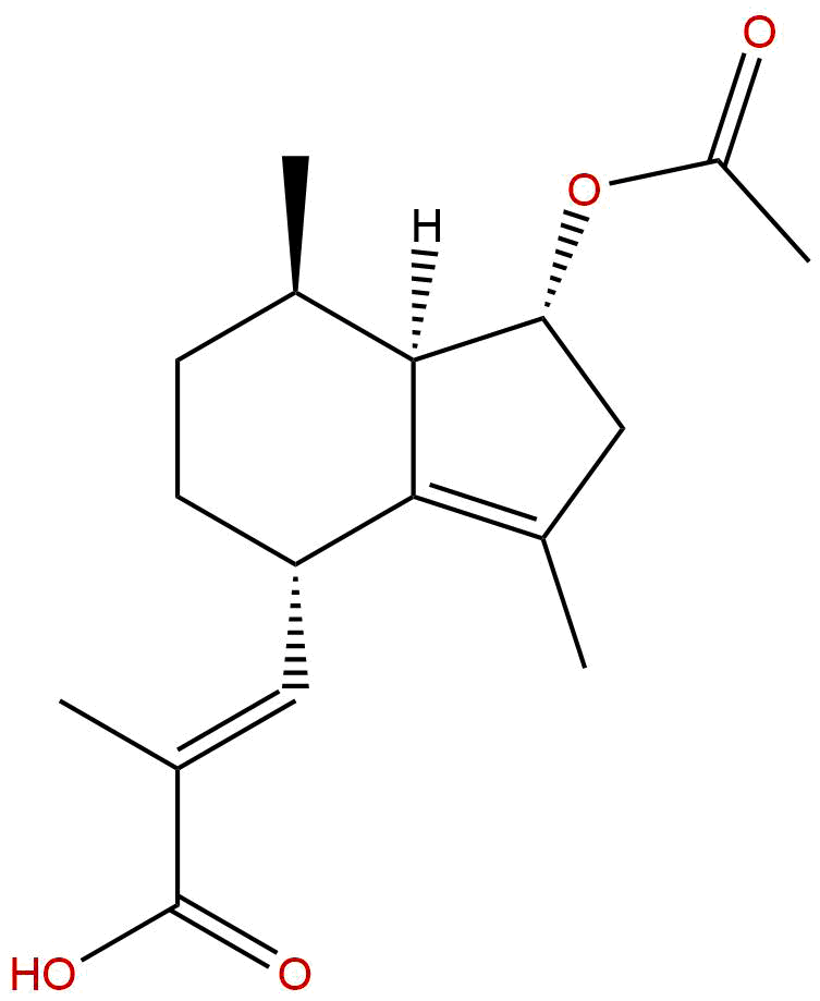 Acetoxyvalerenic acid