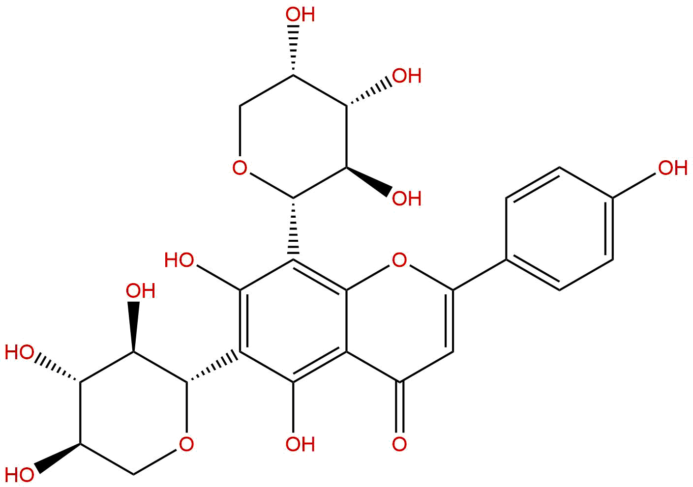 Apigenin-6-C-β-D-xylopyranosyl-8-C-α-L-arabinopyranoside