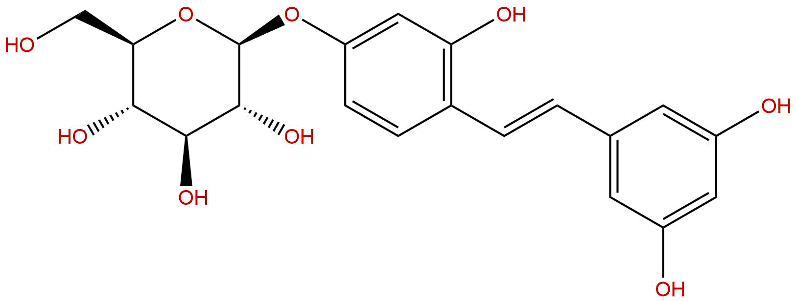 Oxyresveratrol 4'-O-β-D-glucopyranoside