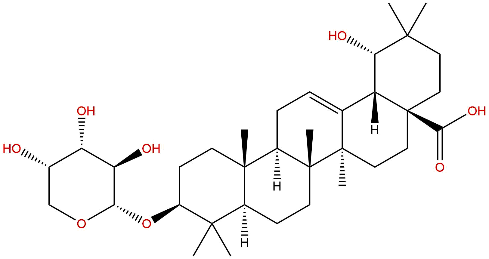3-O-Arabinopyranosyl siaresinolic acid
