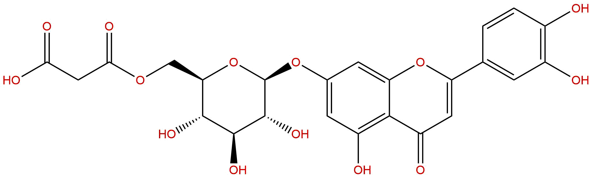 Luteolin 7-O-(6''-malonylglucoside)