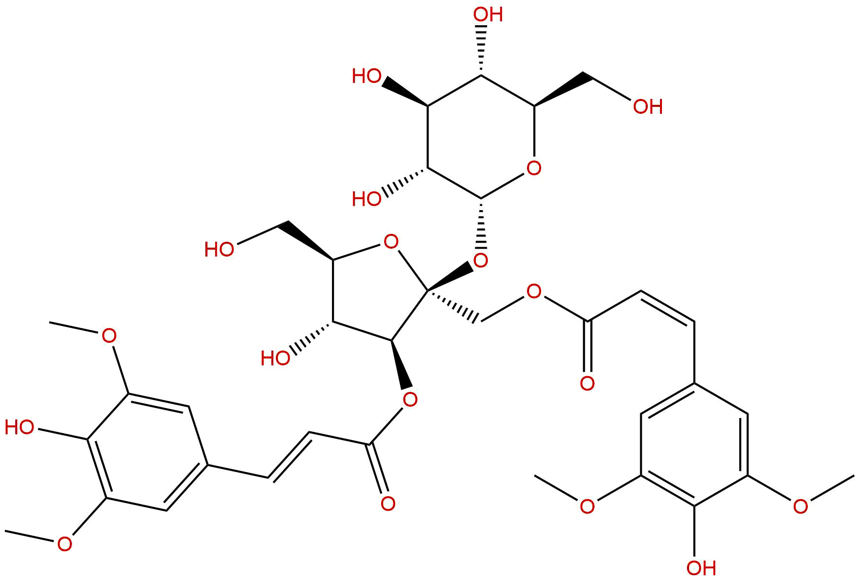 1,3-Disinapoyl sucrose