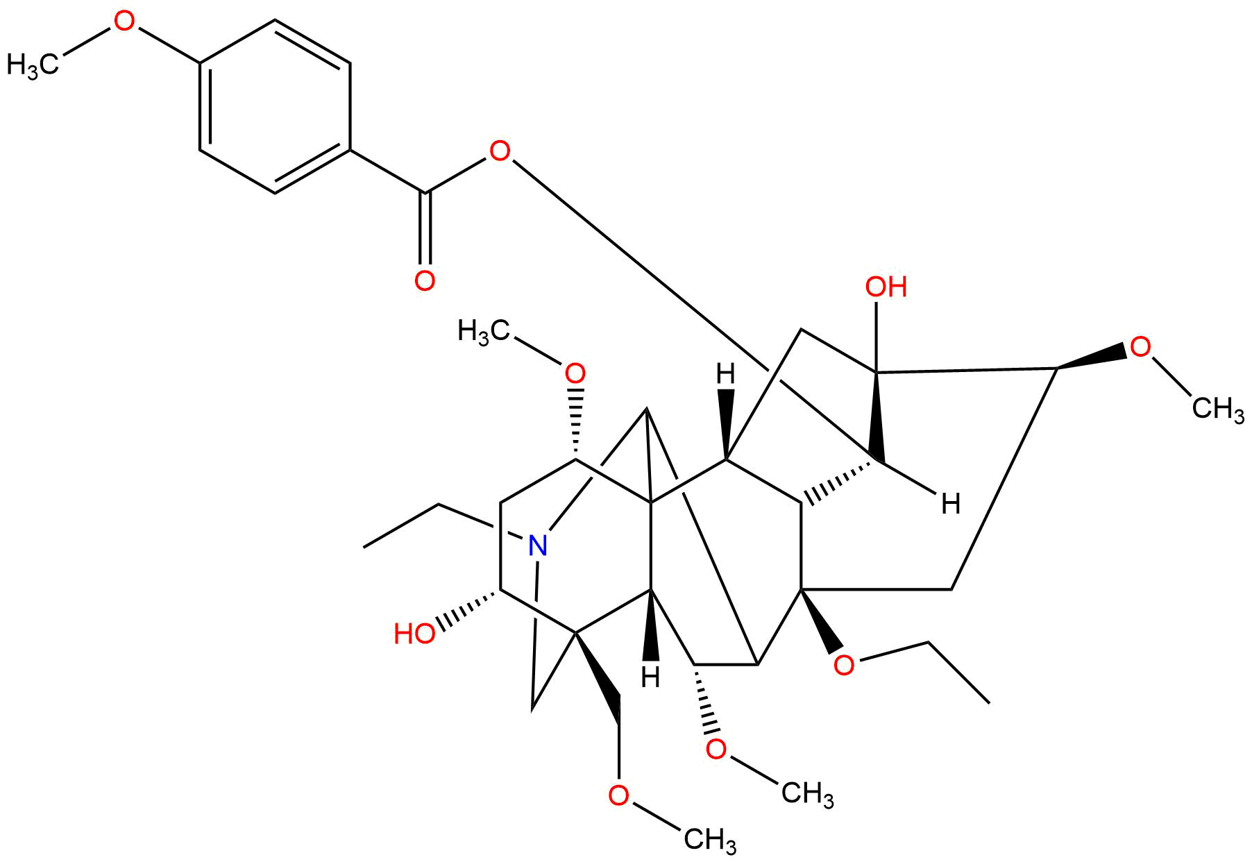 8-O-Ethylyunaconitine