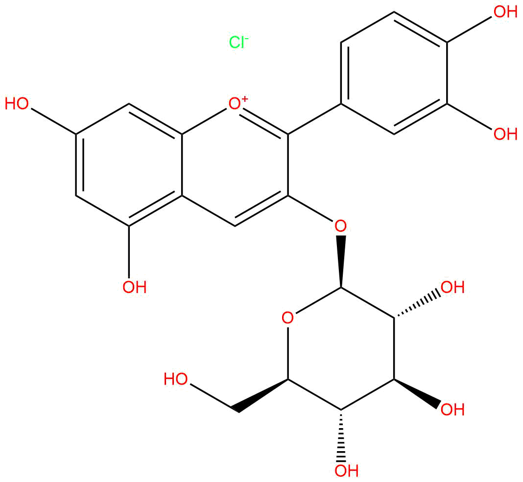Cyanidin-3-glucoside chloride