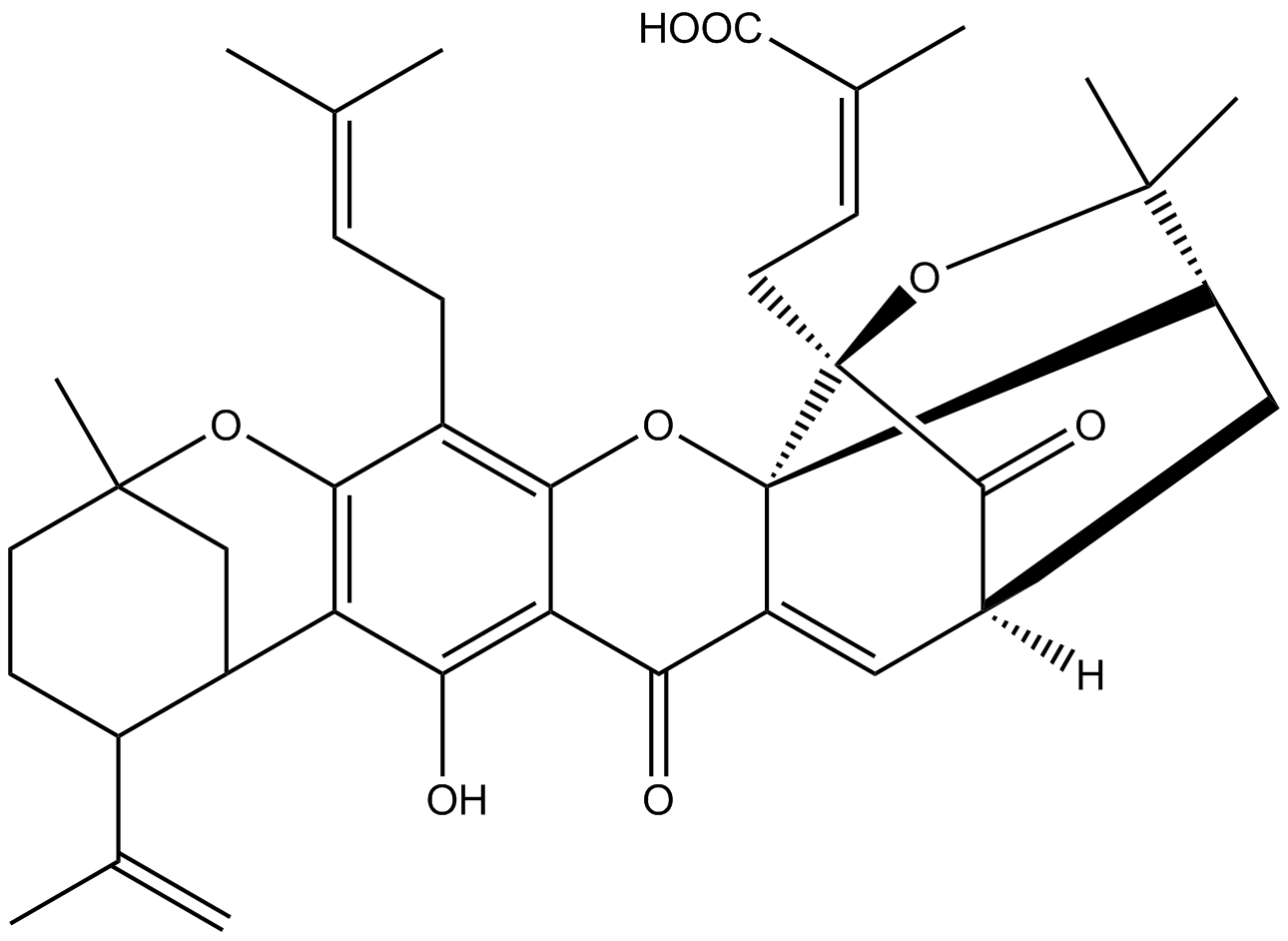 Gambogellic acid