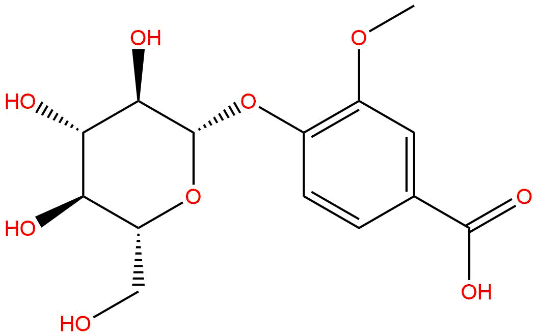 Vanillic acid 4-glucoside