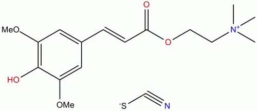 Sinapine thiocyanate