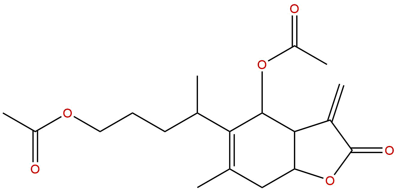 1,6-O,O-diacetylbritannilactone