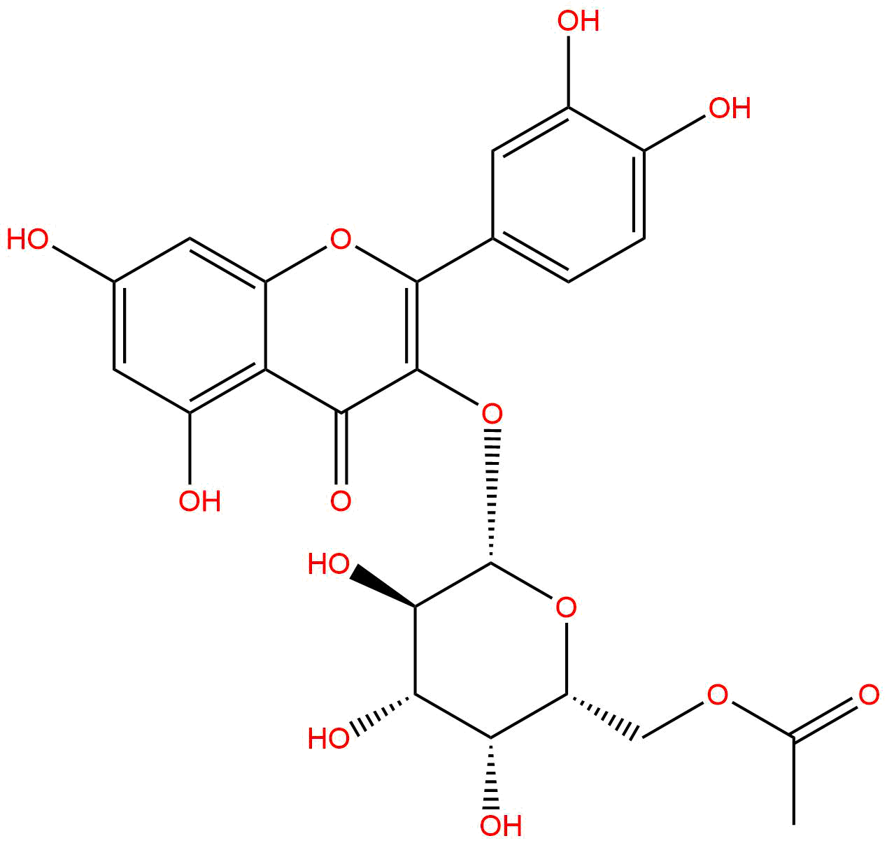 6''-Acetylhyperin