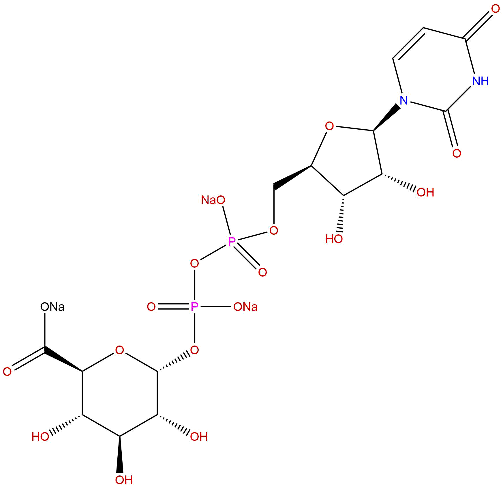Trisodium UDP-glucuronic acid