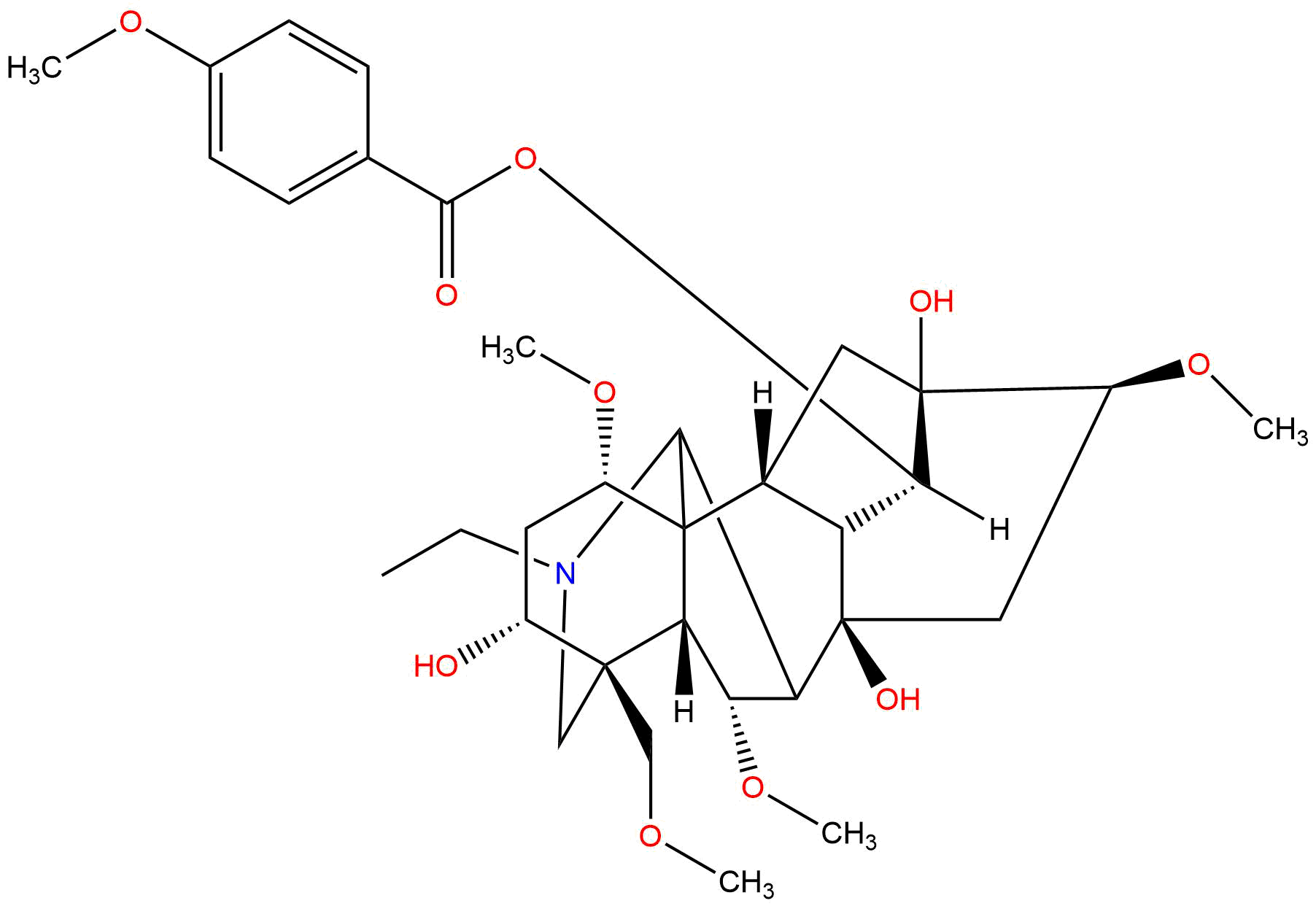 8-Deacetyl yunaconitine