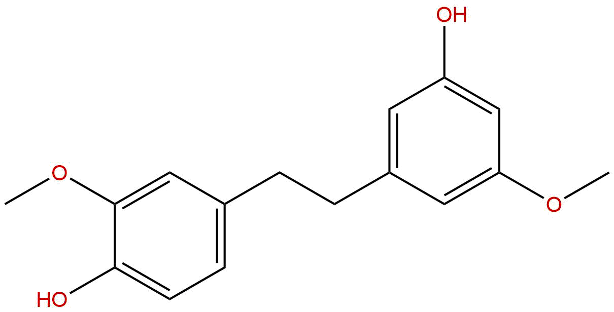 3',4-Dihydroxy-3,5'-dimethoxybibenzyl