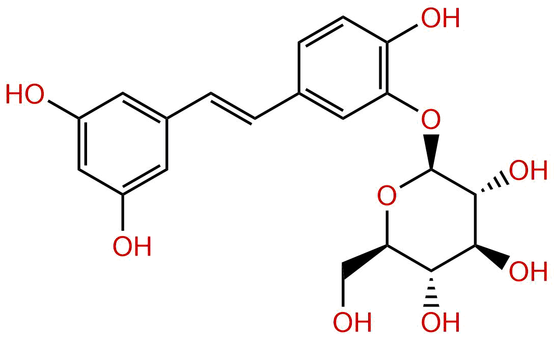 Piceatannol 3'-O-glucoside