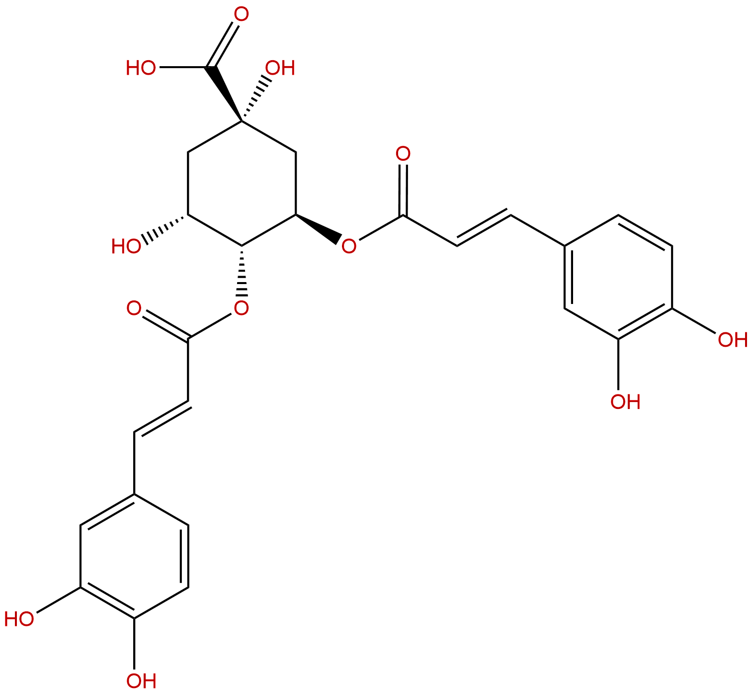 CAS 14534 61 3 3 4 Dicaffeoylquinic Acid