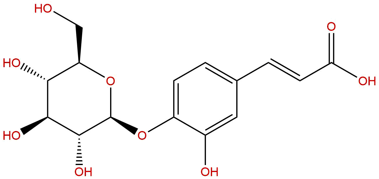 Caffeic acid 4-O-glucopyranoside